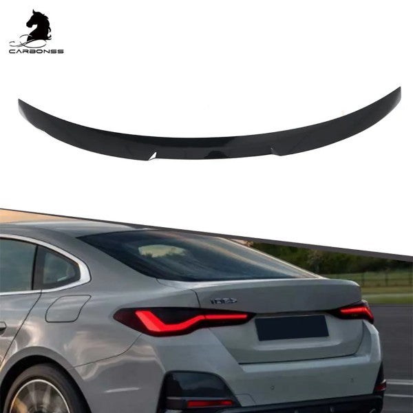 Bmw G26 V Type Gloss Black Rear Spoiler wing lip Gran Coupe 4-Door 2020+