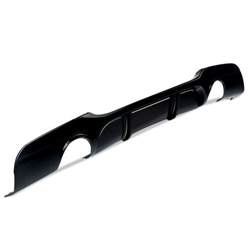 BMW 5-Series E60 04-10 M-Sport Rear Bumper Diffuser Splitter Gloss Black
