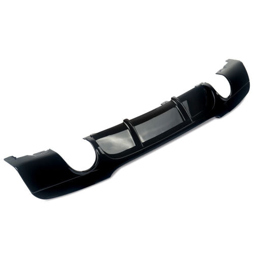 BMW 5-Series E60 04-10 M-Sport Rear Bumper Diffuser Splitter Gloss Black