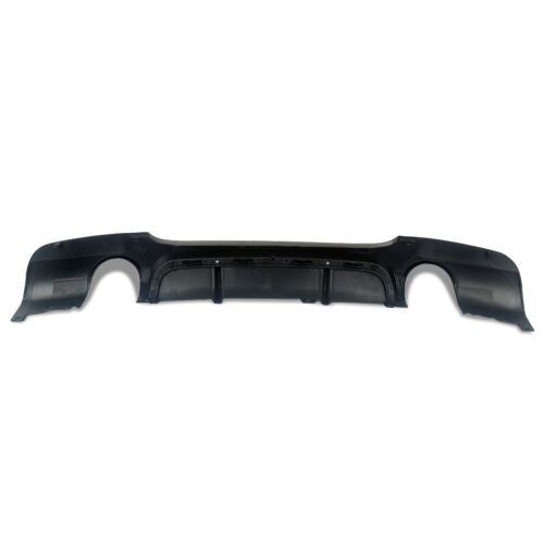 BMW 5-Series E60 04-10 M-Sport Rear Bumper Diffuser Splitter Gloss Black