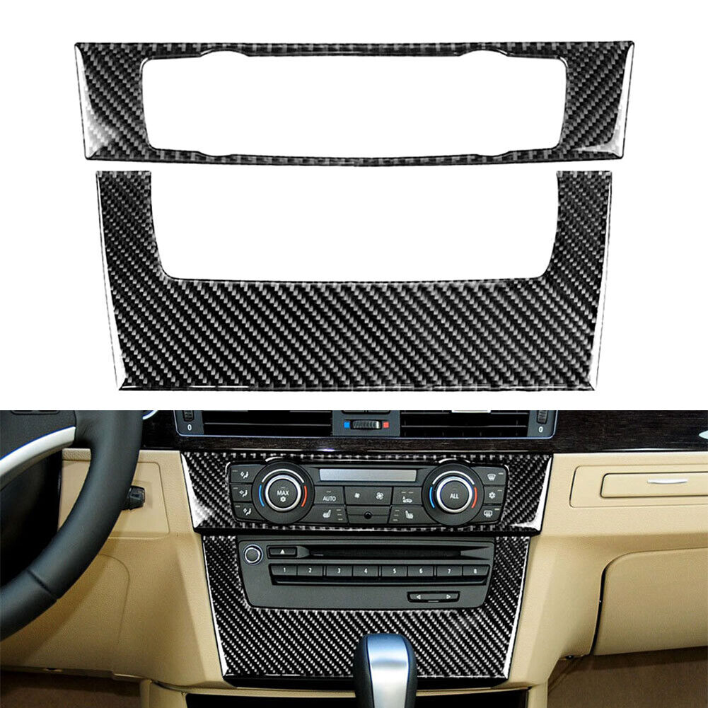 BMW E90 E92 E93 2005-2012 Carbon Fiber Air Conditioning Switch Panel