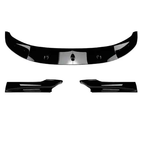 BMW 5 Series F10 F11 M Sport 2011-2017 Gloss Black Front Splitter Bumper Lip