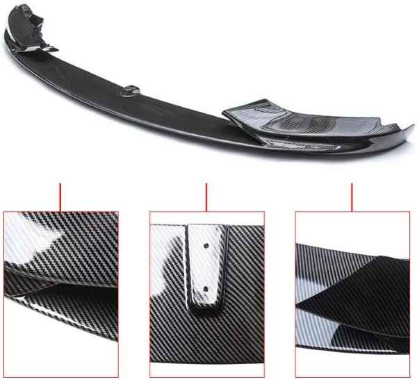 BMW 2014-2020 F32 F33 F36 4 Series M Sport Carbon Fiber Look Bumper Front Lip Splitter
