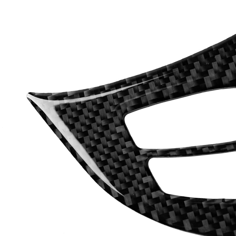 BMW X5 E70 2008-2013 Carbon Fiber Steering Wheel Switch Button Trim Cover