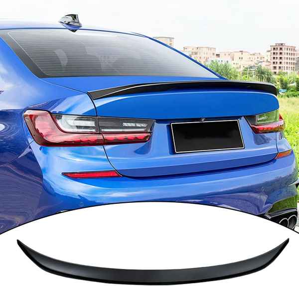 BMW 3 Series G20 G80 M3 2019-2023 Gloss Black M4 Style Rear Trunk Spoiler