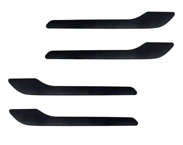 2017-2023 Tesla Model 3 4pc Matte Black Side Door Push Handle Cover Trims