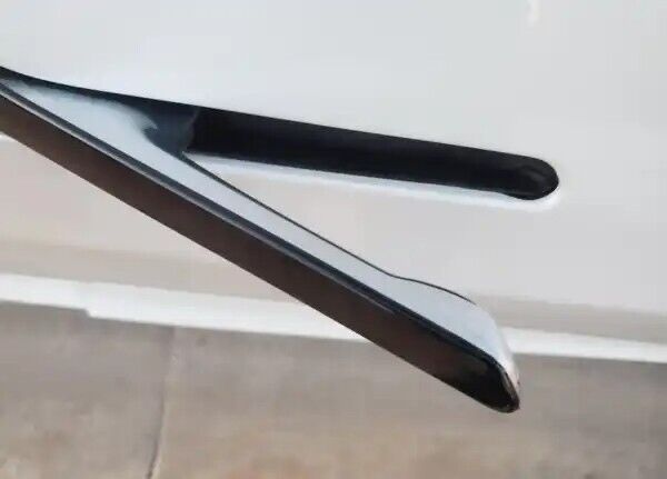 2017-2023 Tesla Model 3 4pc Matte Black Side Door Push Handle Cover Trims