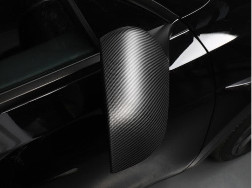 Tesla model 3 accessories Rear View Side cover cap Mirror Matte Carbon Fiber