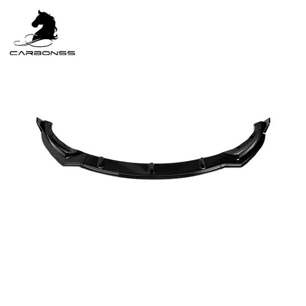 Gloss Black ABS Carbon Look Air Dam Front Bumper Lip For Tesla Model 3 2017+