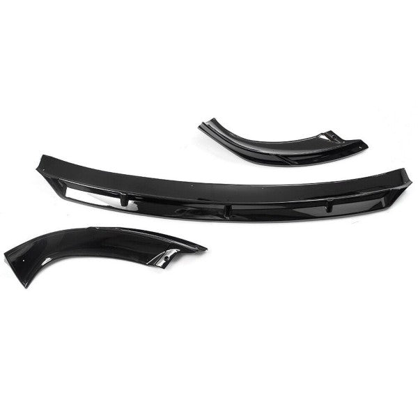 Tesla Model Y 3Pcs Gloss Black Front Bumper front Lip air dam Body Kit