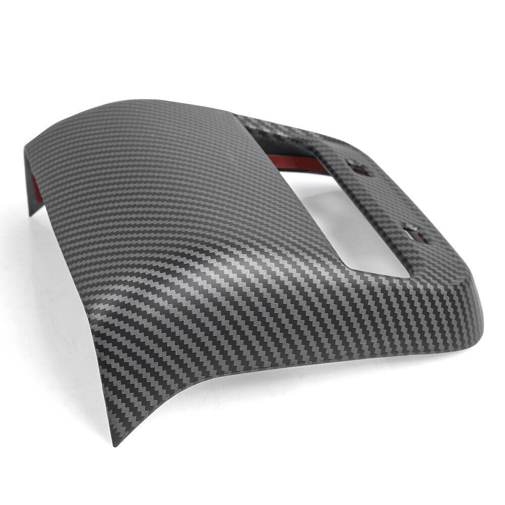 Tesla Model Y 2020-2023 Matte Carbon Fiber Rear Air Vent Outlet Cover Trim