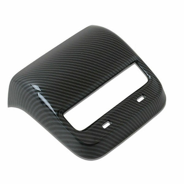 Tesla Model 3 2017-2023 Gloss Carbon Fiber ABS Rear Air Vent Outlet Cover Trim