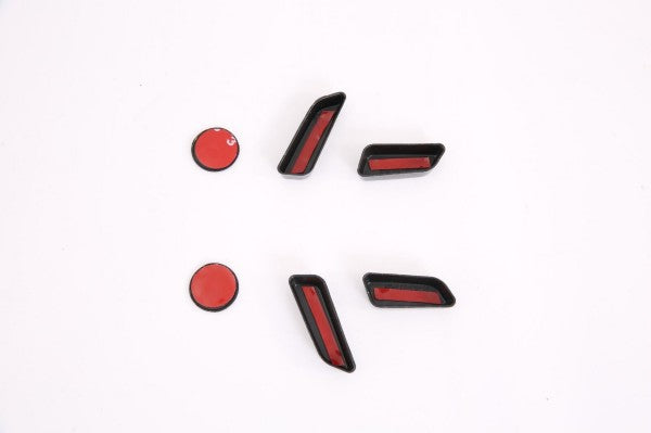 Tesla Model 3 6Pcs Gloss L&R Seat Adjustment Switch Button Cover Trim Cap