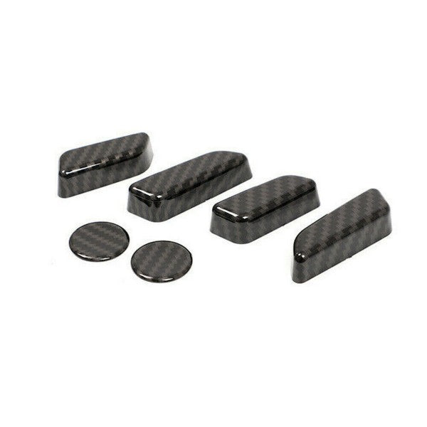 Tesla Model 3 6Pcs Gloss L&R Seat Adjustment Switch Button Cover Trim Cap