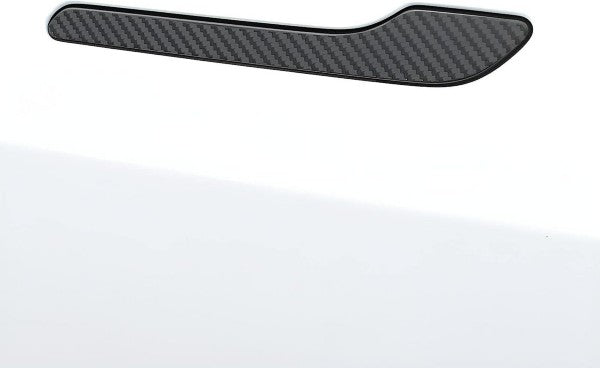 Tesla Model 3 17-23 ABS Matte Carbon Fiber Car Door Handle Cover Decal wrap