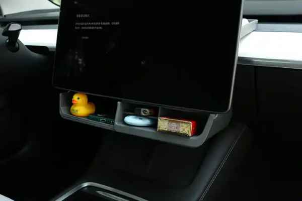 Tesla Model Y Center Console under Screen Organizer Box Organizer Tray