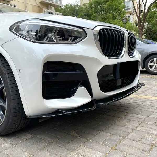 BMW X3 G01 X4 G02 2022-2024 M sport Gloss Black Front Lip Splitter Air Dam
