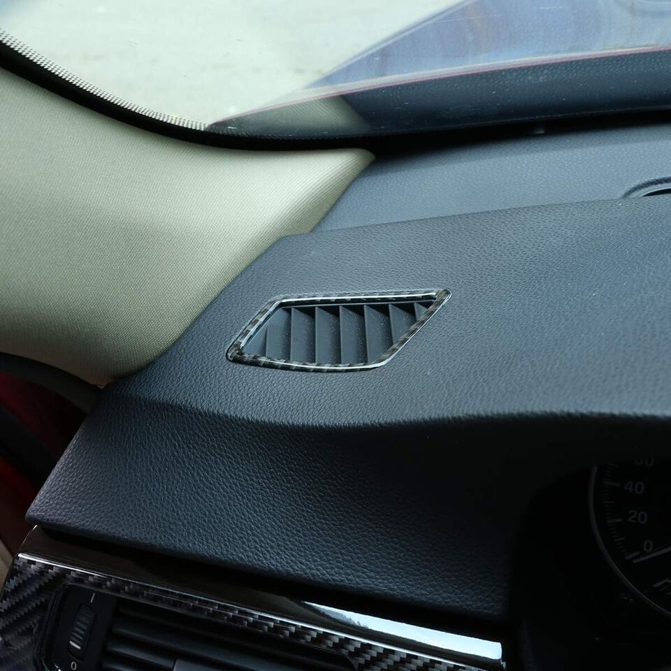 BMW E90 E92 E93 2005-2012 Carbon Fiber Car Air Condition Vent outlet covers