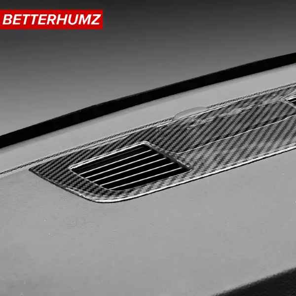 BMW E90 E92 2005-2012 Carbon Fiber Dashboard Speaker Air Vent Panel Trim