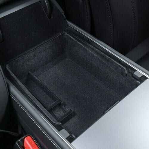 Tesla Model 3 21+ Center console With Cup Holder & Usb + armrest organizer