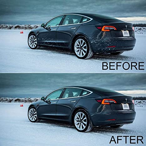 Tesla Model 3 Car Mud Flaps Splash Guards Mudguard High Quality Plastic