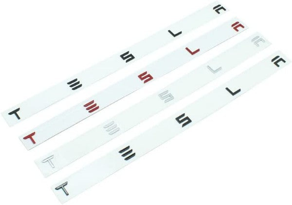 Tesla Model Y 2017-2023 Trunk Lettering For Model Y, 3,S, X