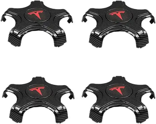Tesla Model 3 Hubcaps Cover Aero Wheels Center Caps Wheel Lug nut Cover Kits