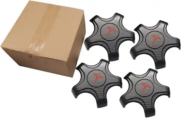 Tesla Model 3 Hubcaps Cover Aero Wheels Center Caps Wheel Lug nut Cover Kits