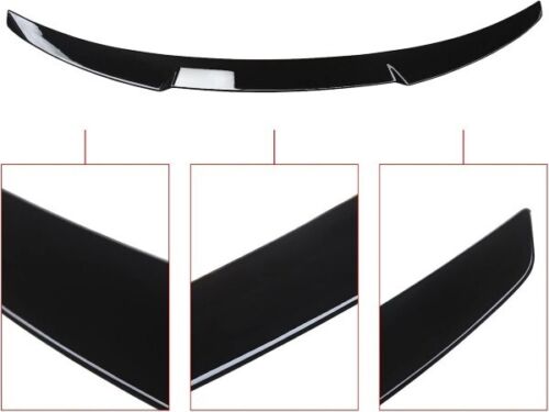 BMW G20 G21 2019-2023 330i M340i M3 G80 GLOSS BLACK V - TYPE TRUNK SPOILER 3 SERIES