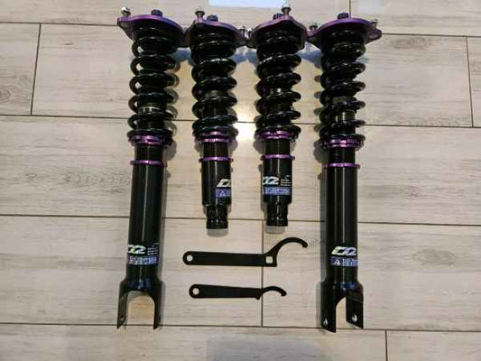 D2 Racing RS Coilovers Kit For Honda Prelude 1992 - 2001 D-HN-46-Rs