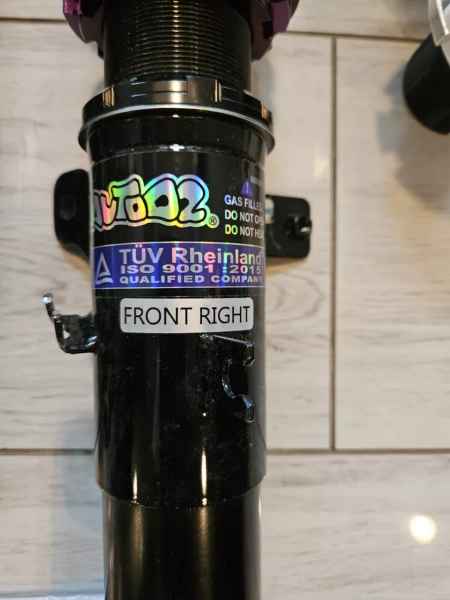 D2 Racing RS Coilovers Toyota Supra GR MKV(2019-2024) BMW Z4 (2019-2021) D-TO-80