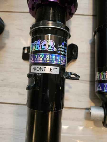 D2 Racing RS Coilovers Toyota Supra GR MKV(2019-2024) BMW Z4 (2019-2021) D-TO-80