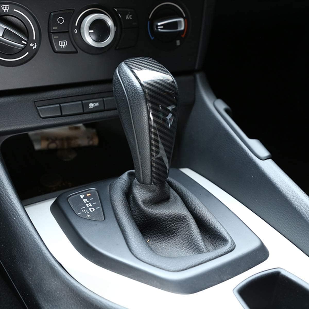 BMW E90 E92 E93 E60 E61 E48 E85 F01 Carbon Fiber Gear Shift Knob