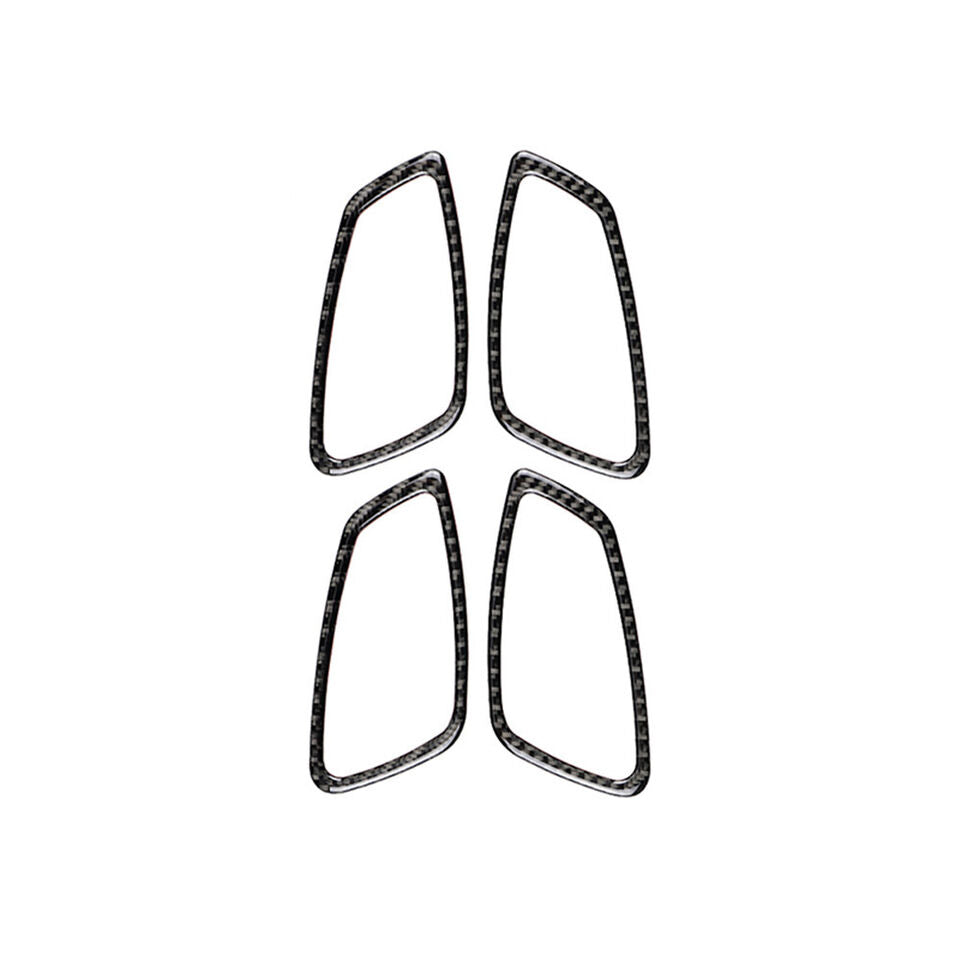 BMW 3Series E90 E92 E93 2005-2012 4Pcs Carbon Fiber Door Handle Cover Trim