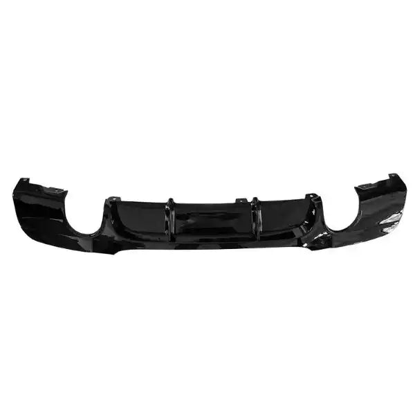BMW E90 Rear Diffuser 325i 335i 2005-2013 M-Sport Bump Gloss Black Dual