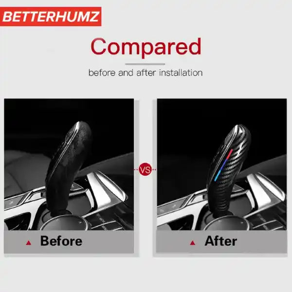 BMW G30 G11 G01 G02 G32 5 Series X3 X4 6GT Carbon Fiber Gear shifter