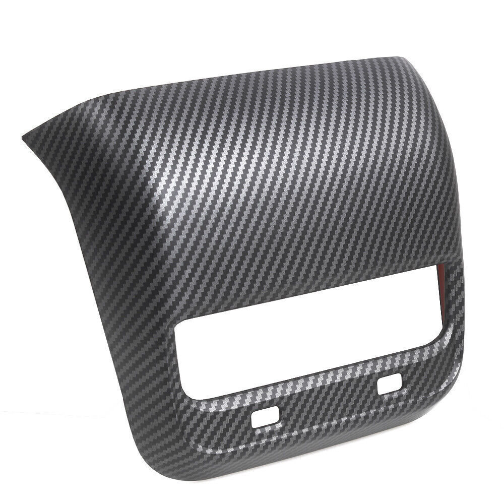 Tesla Model Y 2020-2023 Matte Carbon Fiber Rear Air Vent Outlet Cover Trim
