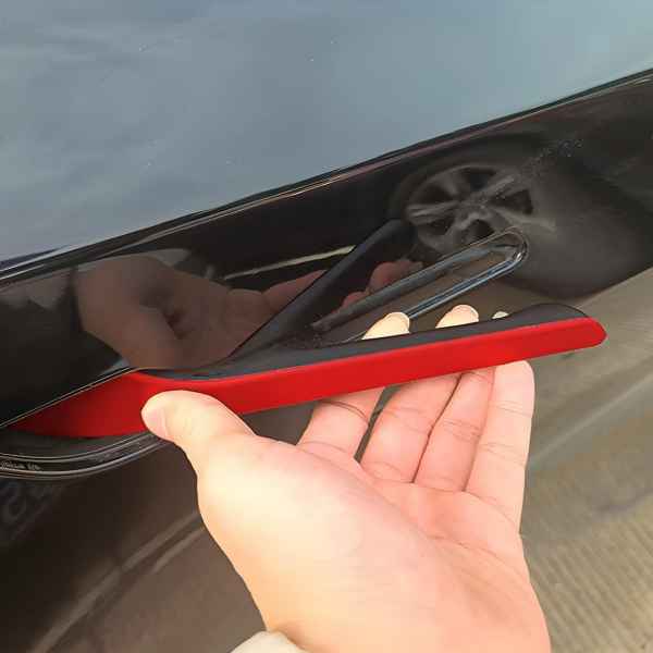 Tesla Model 3 2017-2023 Door Handle Cover Trim Red 4PC