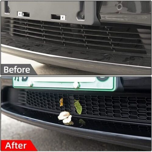 Tesla Model 3 Lower Front Bumper Air Inlet Vent Mesh Grille insect 2 colors Gloss Red, Gloss White,