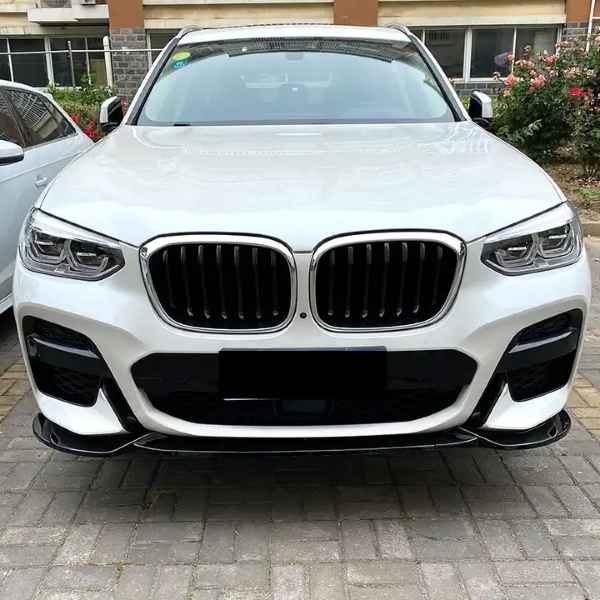 BMW X3 G01 X4 G02 2022-2024 M sport Gloss Black Front Lip Splitter Air Dam