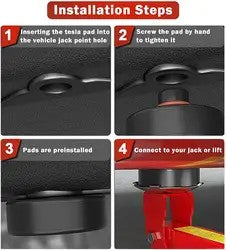 Tesla Model 3 Rubber Floor jack pad adapter's for models 3,Y, S, and X
