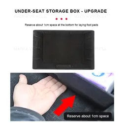 Tesla Model Y 2020 - 2023 Under seat Storage Box Organizer