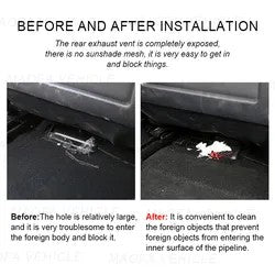 Tesla Model Y Grille Under Seat Air Vent Protector